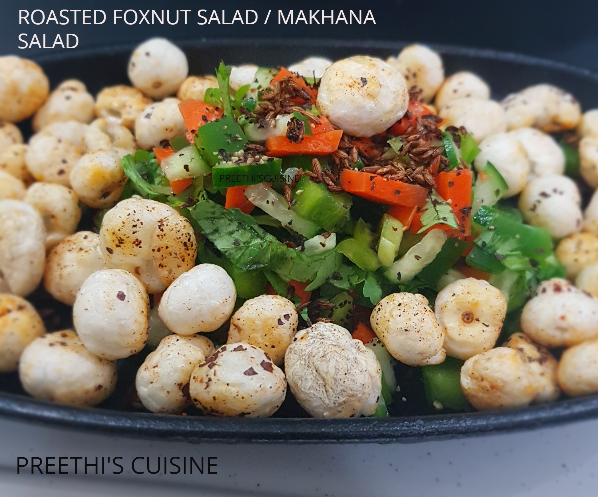 Makhana Salad